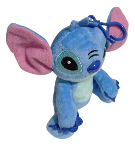 Pelúcia Chaveiro Lilo Stitch Azul Fofo Grande Keychain Cor Sortido