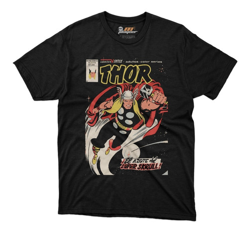 Playera Thor Love And Thunder Dios Trueno Marvel Comic Skrul