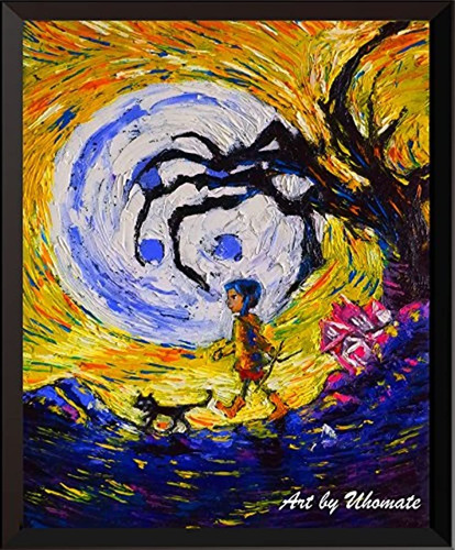Uhomate Coraline Vincent Van Gogh Póster De Noche Estrellada