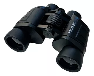 Binocular Shilba Adventure Hd 8x40 Estuche Y Correa Avistaje Color Negro