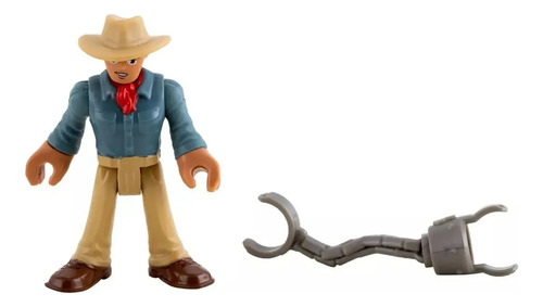 Conjunto Imaginext Boneco Menino Dr. Grant E Dinossauro Stegosaurus - O Mundo Dos Dinossauros Jurassic World - Fisher Price Brinquedos