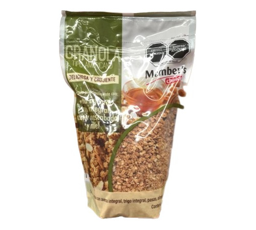 Granola Con Pasas Y Almendras 2 Bolsas De 850gr Cada Una