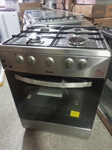 Cocina A Gas 60cm De Ancho Encendido Eléctrico Luz El Horno