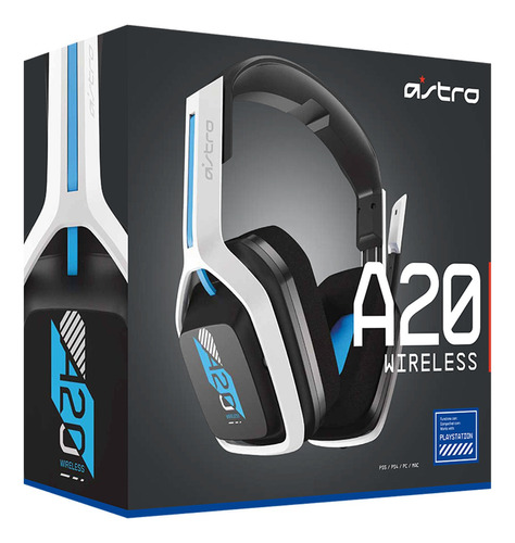 Auriculares Logitech Gaming Astro A20 Gen2 Ps Pp Color Blanco