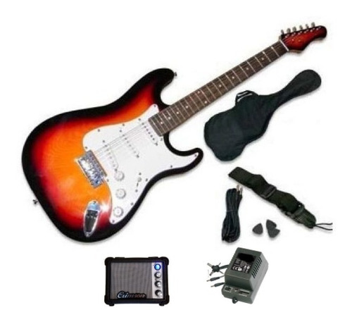 Pack Guitarra Electrica Anderson + Amplificador Funda Acceso