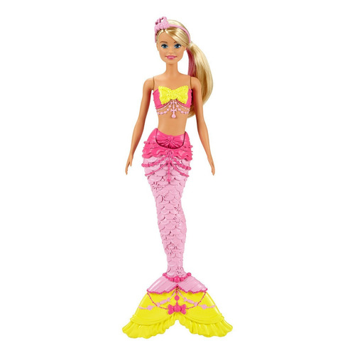 Muñeca Barbie Dreamtopia Sirena Original Mattel Mundo Manias