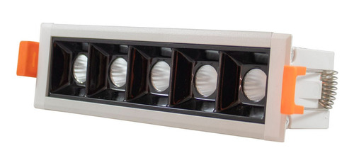 Lampara Led Lineal Para Empotrar Spot 7w Luz Blanca Fria