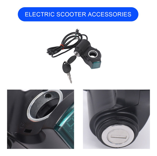 Candado De Encendido Para Patinete Eléctrico, Interruptor De