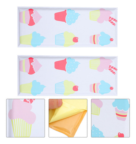 Pegatinas De Pared Acolchadas Anticolisión, 2 Unidades