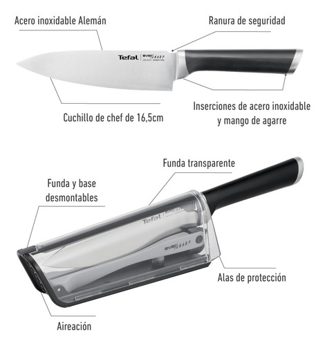 Imagen 7 de 8 de Eversharp Cuchillo Con Afilador