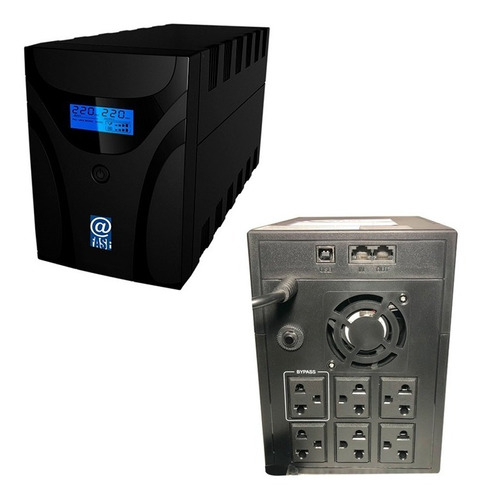 Ups Interactivo Elise Fase, Aur-1500-lcd-usb, 1500 Va /900 W