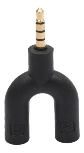 Imagen 5 de 5 de 25 Adaptador Divisor Estereo Auxiliar 3.5mm Audifonos Micro
