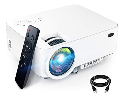 Mini Proyector - 3600l Hompow Smartphone Proyector De Video 