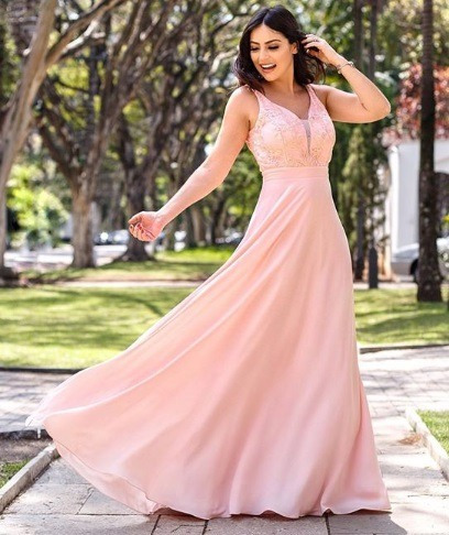 vestido madrinha de casamento civil