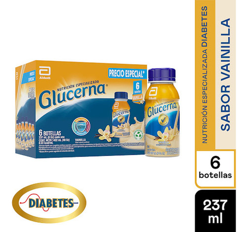 Oft Glucerna Vainilla X237ml X6und