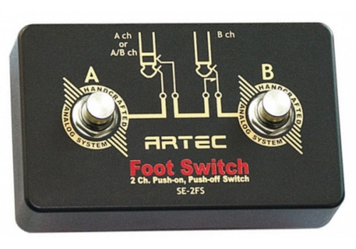 Artec Se-2fs Footswitch De 2 Canales