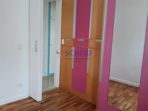 Ótimo Apartamento No Jd. Marajoara 80m 3 Dorms 2 Vagas Cobertas, Cozinha Planejada, Porcelanato. - Mr74236