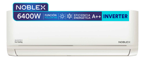 Aire Acondicionado Split Inverter Frio Calor Noblex 5504 Fgs Color Blanco