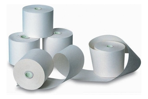 Contometros Rollo De Papel Termico 80 X 80mm 80mt, Caja X 20 Color Blanco