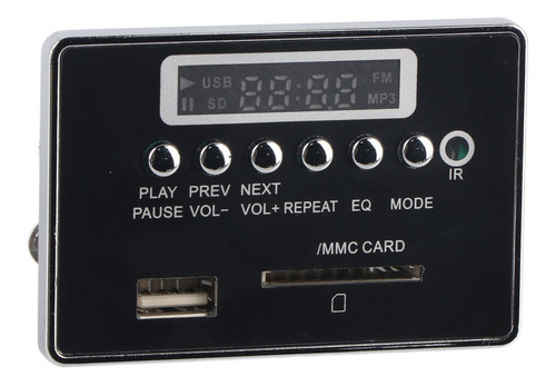 Tarjeta Decodificadora Bluetooth Mp3, Módulo De Audio, Memor