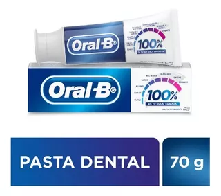 Oral B Crema Dental 100% Esmalte 70g.