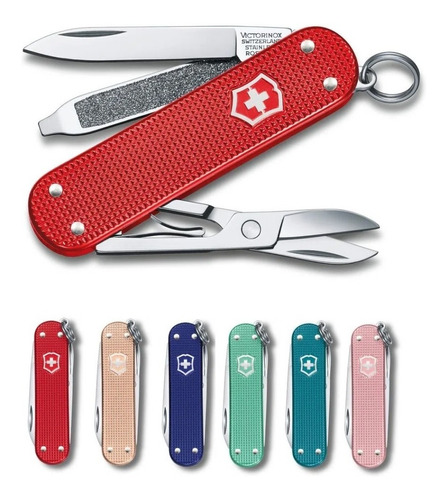 Mini Canivete Suíço Classic Alox Colors 5 Funções Victorinox