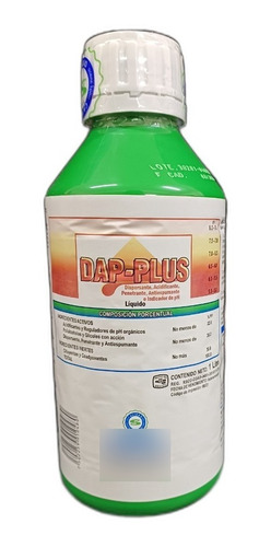 Dap Plus 1 Lt Regulador Ph Uso Agricola Coadyuvante