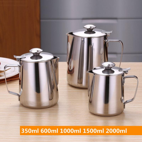 Jarra Para Espumar Leite, Jarra Para Vaporizar Café 1000ml