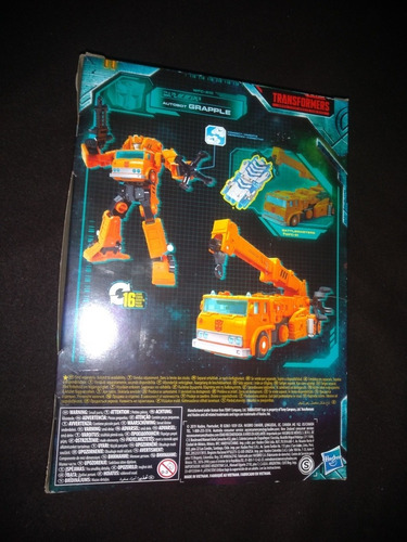 Autobot Grapple Transformers Earthrise War For Cybertron New (Usado)