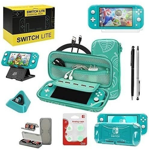 Estuche Wdzree Nintendo Switch Lite Accesorios -turquesa