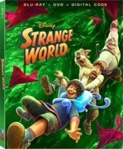 Blu Ray Strange World 2022 Disney Dvd Original