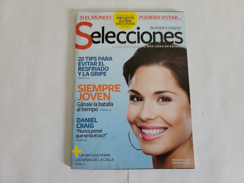 Revista Selecciones Reader´s Digets 20 Tips Para Evitr Gripe (Usado)