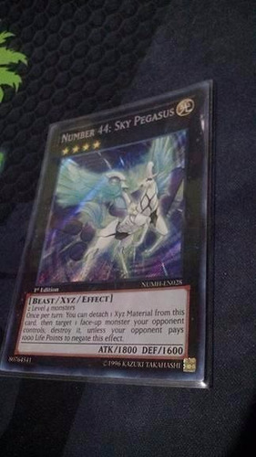 Yu-gi-oh- Number 44: Sky Pegasus + Envio Gratis Dhl