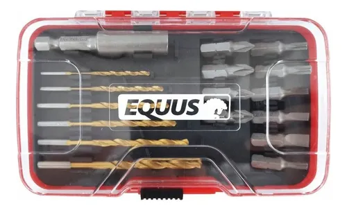 Set De Brocas Y Puntas Equus 17 Unid 17pcsbitssets - Smf