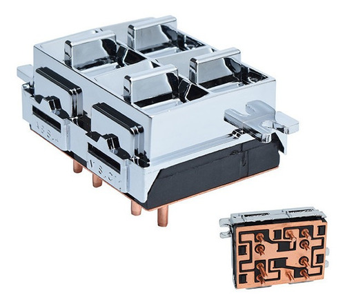 Un Control Elevador Cromado Generica Pontiac Grand Am 80/86