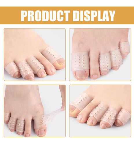 5 Pares De Protectores De Dedos Elásticos Para Uso Diario