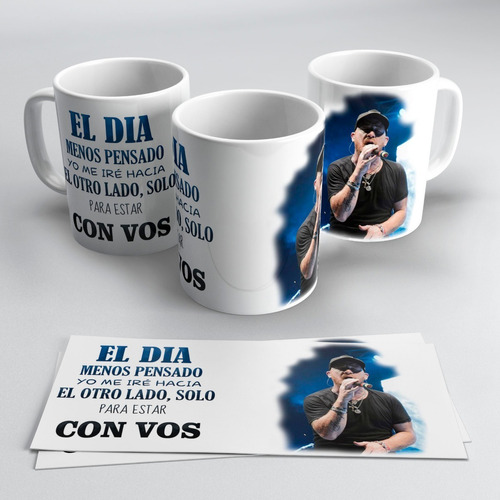 Taza Plastica Sublimada La Beriso #250