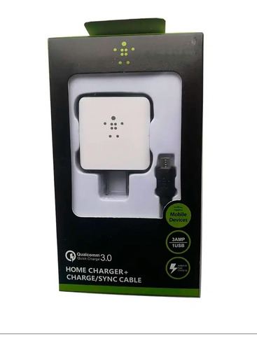 Cargador Carga Rápida Xiaomi Micro Usb V8 Quick Charge 3.0
