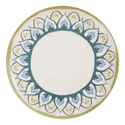 Conjunto 6 Pratos Rasos 26cm Flat Nisa Oxford