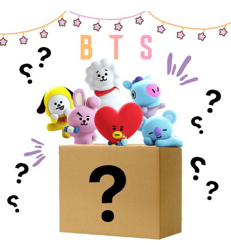 Bts21 Caja Sorpresa K -pop 5 Articulos Bts Army