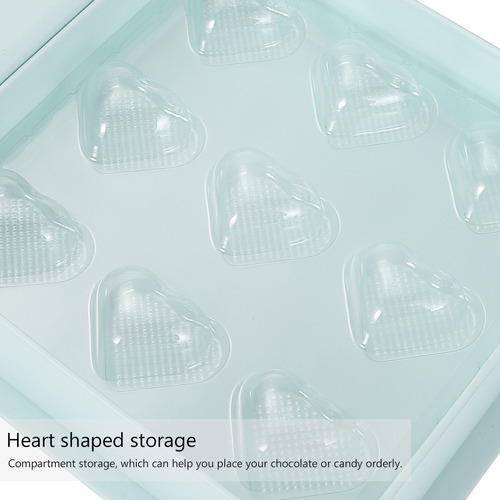 Caja De Bombones En Forma De Corazón For El Día De San Vale