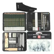 Comprar Lápices De Dibujo De 70 Piezas, Lápices De Pintura Artística