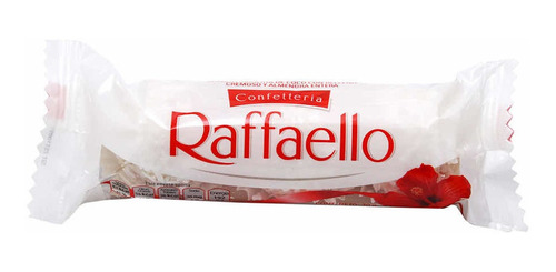 Raffaello, Chocolate Blanco De Coco, 3 Pzas 30g