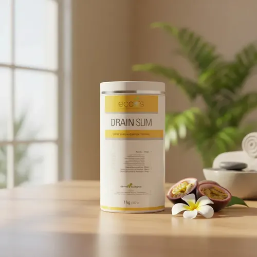 Creme Para Massagem Corporal Eccos Drain Slim 1kg Maracujá