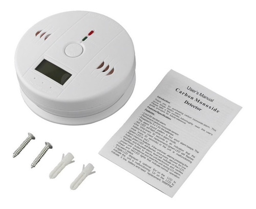 Alarma Detector De Monóxido De Carbono Autónomo Digital