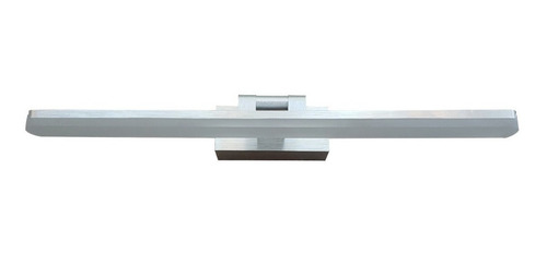 Arandela Articulada Led 32w P/ Espelho Banheiro E Quadros Estrutura Prateado