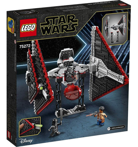 Lego Star Wars Tm Nave Tie Fighter Sith Com 470 Peças 75272