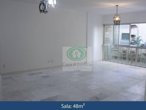 Apartamento Com 3 Dormitórios À Venda, 117 M² Por R$ 580.000,00 - Aparecida - Santos/sp - Ap6605