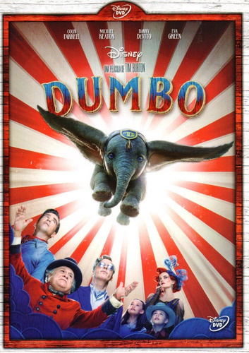 Dumbo 2019 Tim Burton Pelicula Dvd