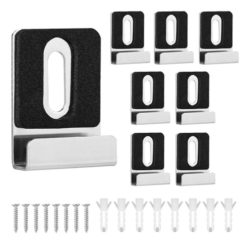 Kit De Soporte De Espejo Metálico F88 Piezas, Clips Para Esp